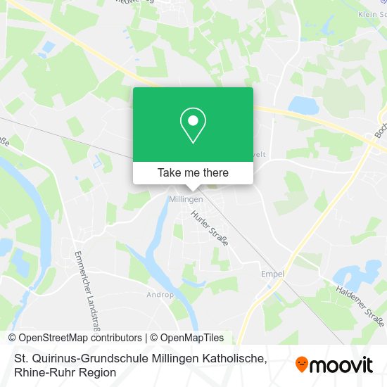 St. Quirinus-Grundschule Millingen Katholische map