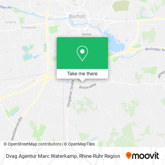 Dvag Agentur Marc Waterkamp map