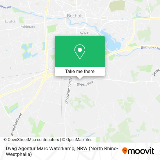 Карта Dvag Agentur Marc Waterkamp