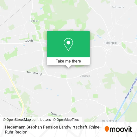 Карта Hegemann Stephan Pension Landwirtschaft