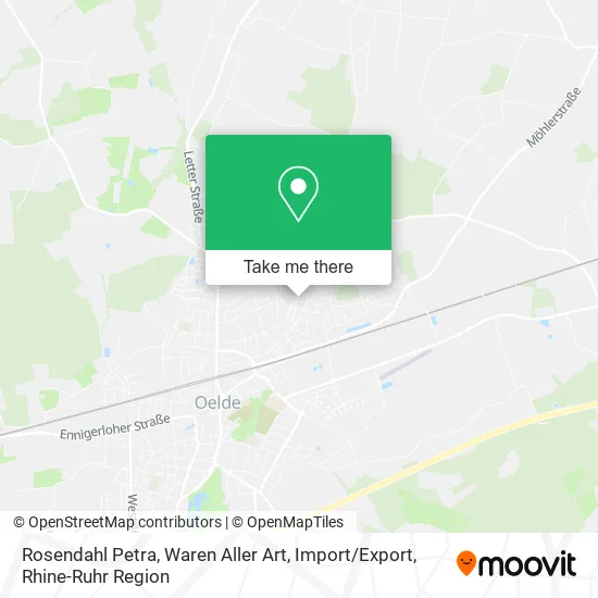 Карта Rosendahl Petra, Waren Aller Art, Import / Export