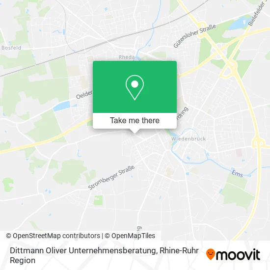 Карта Dittmann Oliver Unternehmensberatung