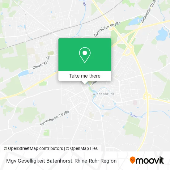 Mgv Geselligkeit Batenhorst map
