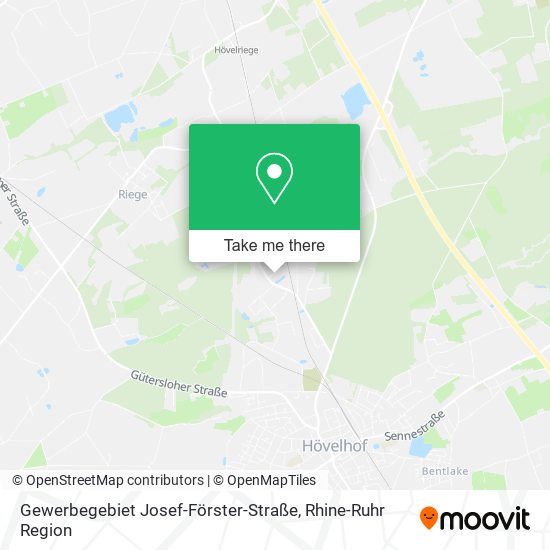 Gewerbegebiet Josef-Förster-Straße map