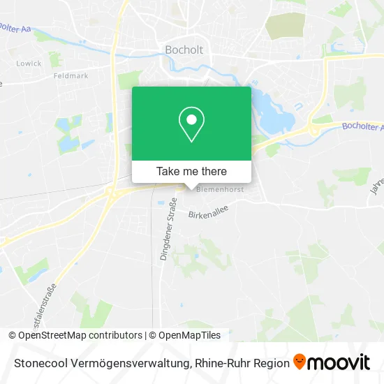 Карта Stonecool Vermögensverwaltung