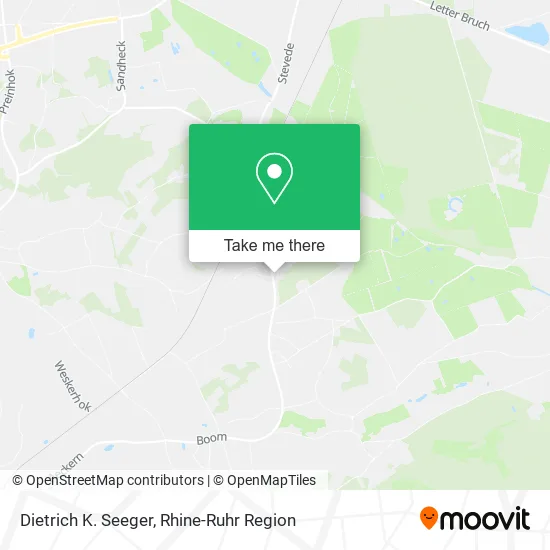 Карта Dietrich K. Seeger