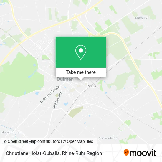 Карта Christiane Holst-Guballa