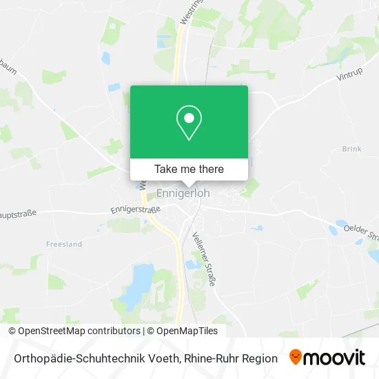 Карта Orthopädie-Schuhtechnik Voeth