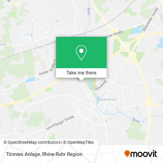Карта Tönnies Anlage
