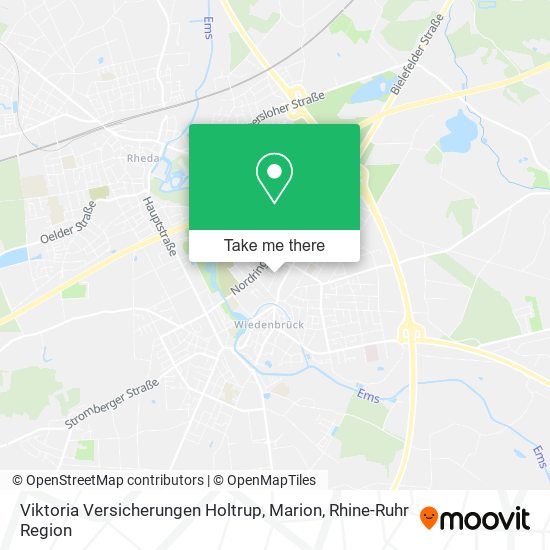 Viktoria Versicherungen Holtrup, Marion map