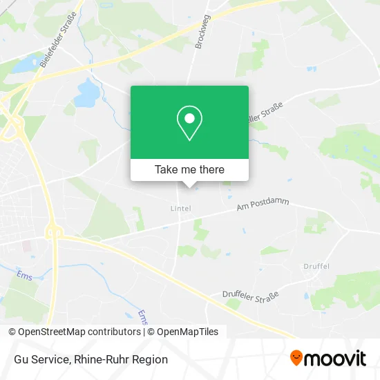 Карта Gu Service