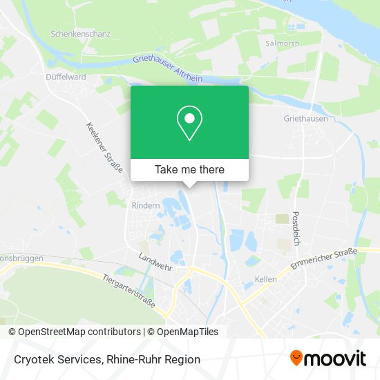 Карта Cryotek Services