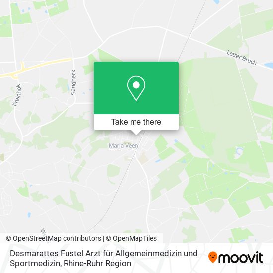 Desmarattes Fustel Arzt für Allgemeinmedizin und Sportmedizin map