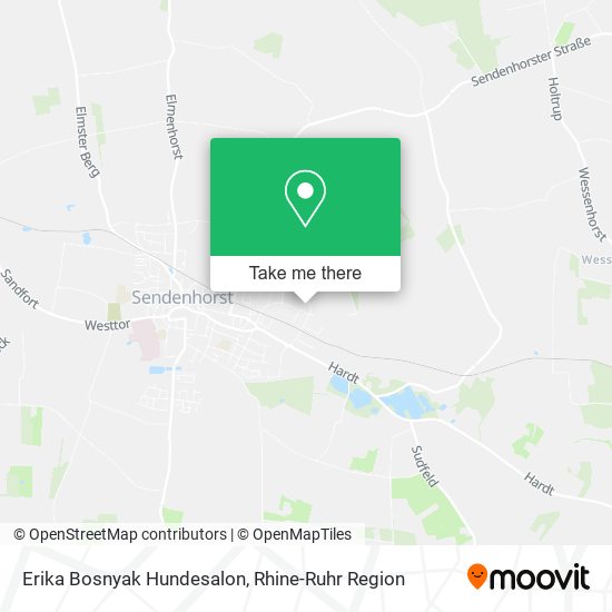 Erika Bosnyak Hundesalon map
