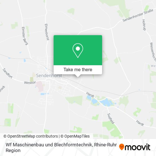 Wf Maschinenbau und Blechformtechnik map