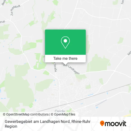 Карта Gewerbegebiet am Landhagen Nord
