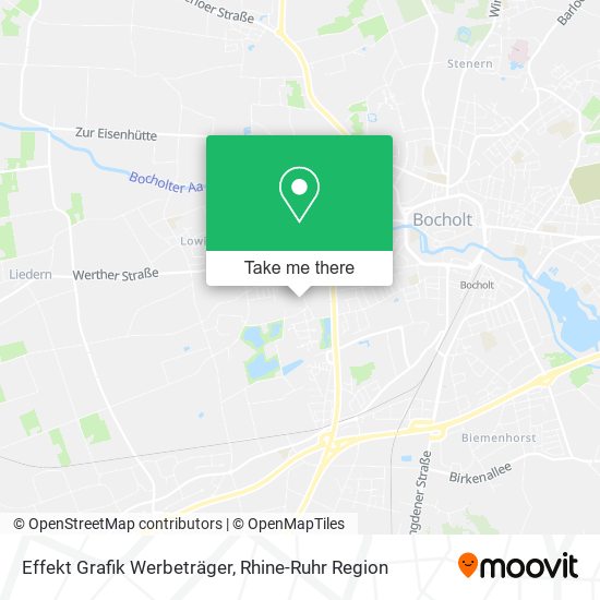 Effekt Grafik Werbeträger map
