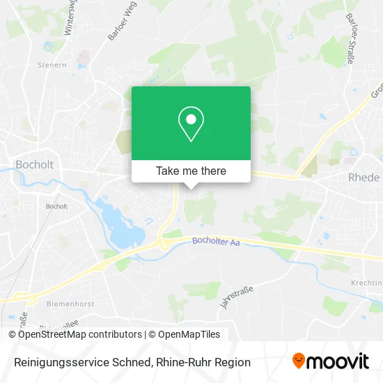 Карта Reinigungsservice Schned