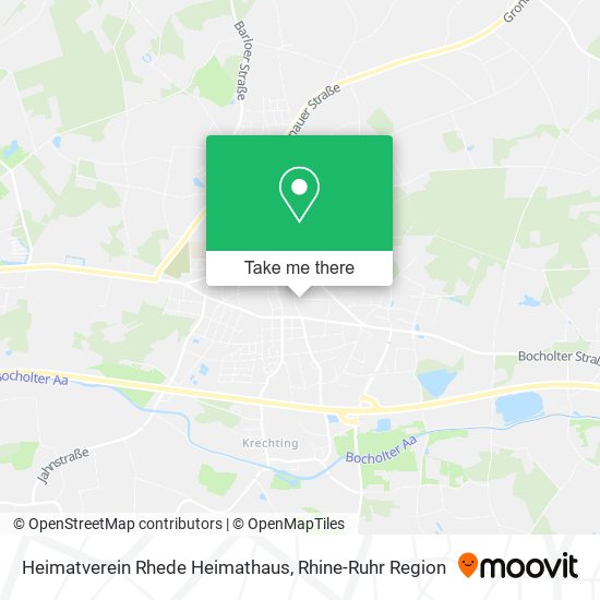 Heimatverein Rhede Heimathaus map