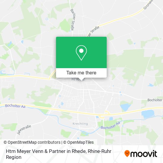 Карта Htm Meyer Venn & Partner in Rhede