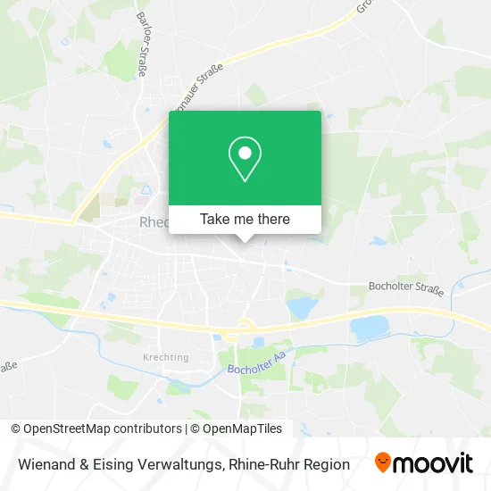 Карта Wienand & Eising Verwaltungs