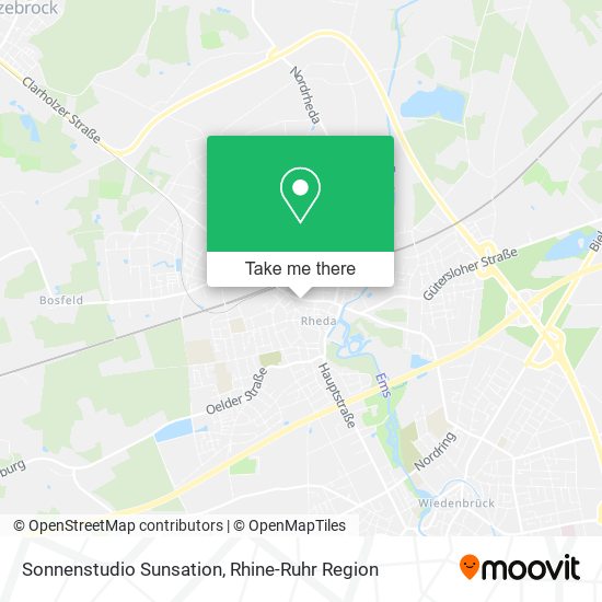 Карта Sonnenstudio Sunsation