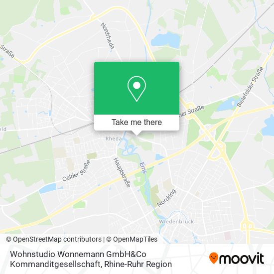Wohnstudio Wonnemann GmbH&Co Kommanditgesellschaft map