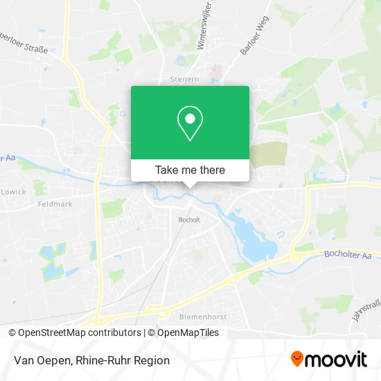 Карта Van Oepen