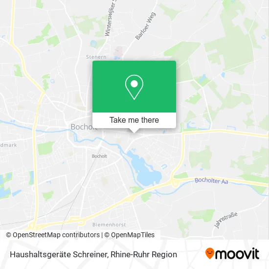 Карта Haushaltsgeräte Schreiner