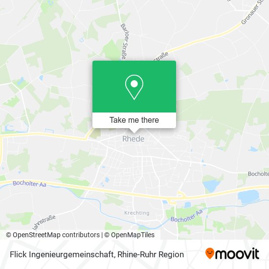 Flick Ingenieurgemeinschaft map