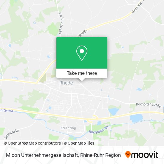 Micon Unternehmergesellschaft map