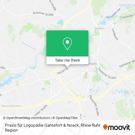 Карта Praxis für Logopädie Gantefort & Noack