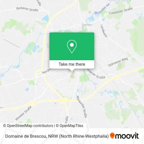 Domaine de Brescou map