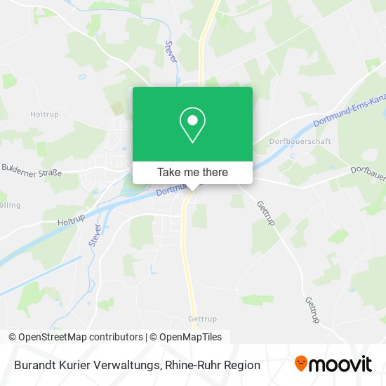 Burandt Kurier Verwaltungs map