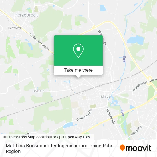 Карта Matthias Brinkschröder Ingenieurbüro