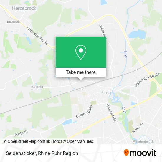 Карта Seidensticker