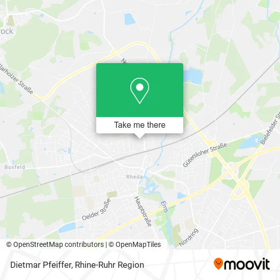 Карта Dietmar Pfeiffer