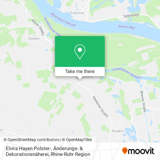 Elvira Hayen Polster-, Änderungs- & Dekorationsnäherei map