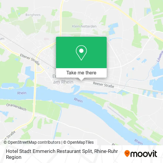 Карта Hotel Stadt Emmerich Restaurant Split