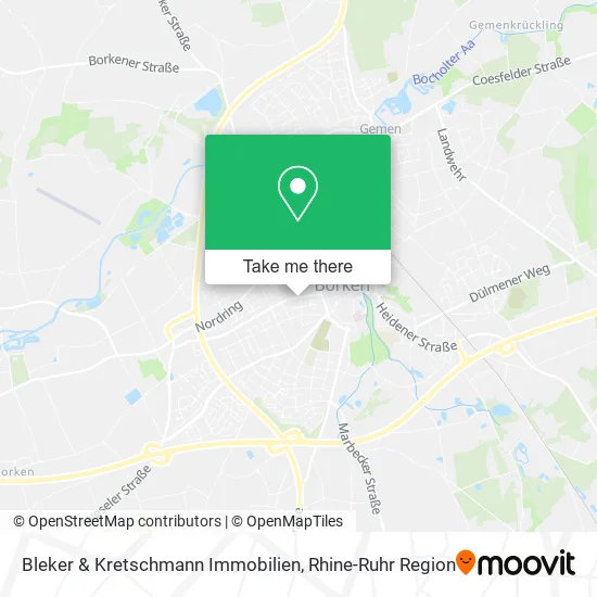 Карта Bleker & Kretschmann Immobilien