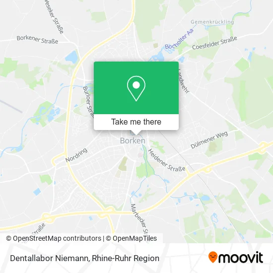 Карта Dentallabor Niemann