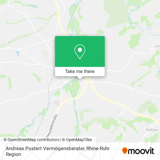 Карта Andreas Postert Vermögensberater