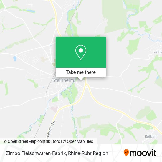 Zimbo Fleischwaren-Fabrik map
