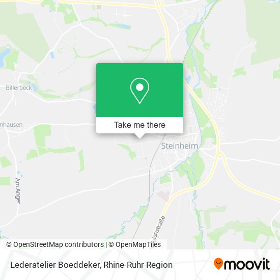 Lederatelier Boeddeker map