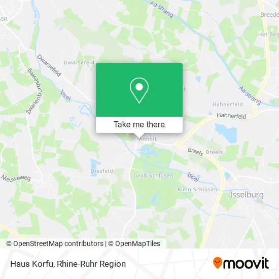 Карта Haus Korfu