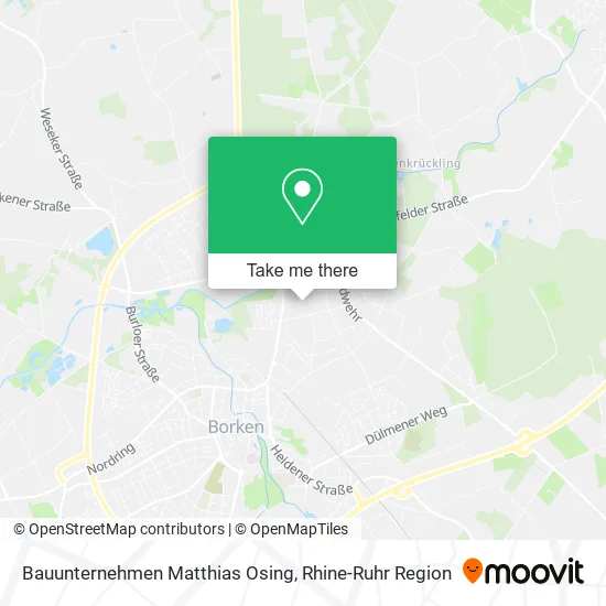 Карта Bauunternehmen Matthias Osing