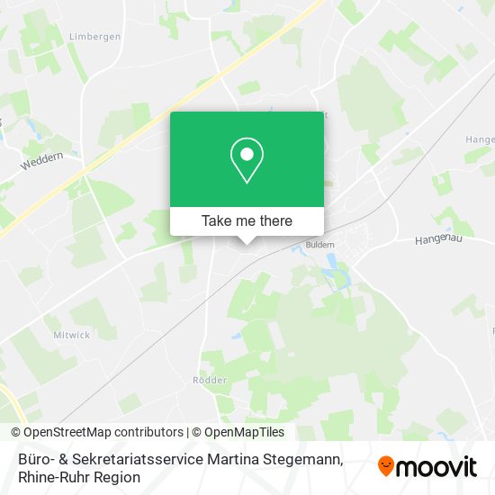 Büro- & Sekretariatsservice Martina Stegemann map