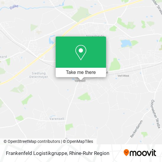 Frankenfeld Logistikgruppe map