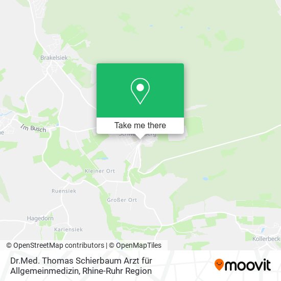 Dr.Med. Thomas Schierbaum Arzt für Allgemeinmedizin map