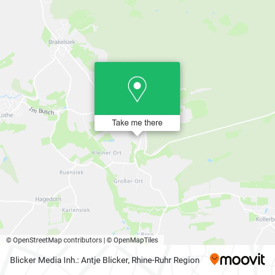 Blicker Media Inh.: Antje Blicker map